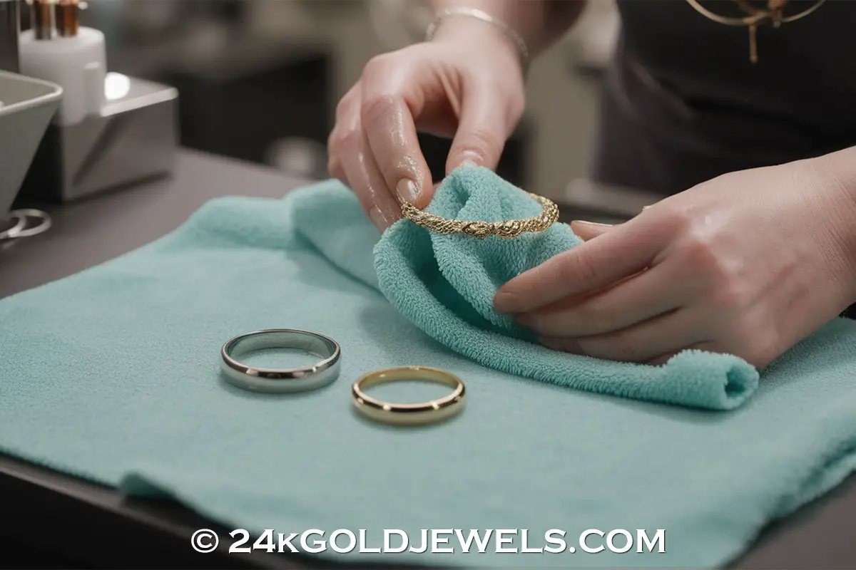 Cleaning Gold Jewellery
